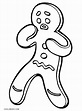 Free Printable Gingerbread Man Coloring Pages For Kids | Cool2bKids