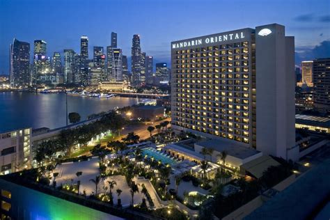 Hôtel à Singapour Avec Vue Sur Marina Bay Hôtel Mandarin Oriental