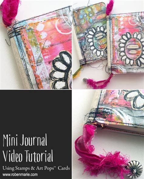 How You Can Make Your Own Custom Journal Mini Journal Art Journal
