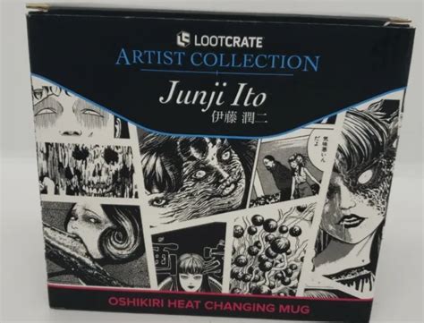 New Lootcrate Artist Collection Junji Ito Limited Edition Oshikiri Heat