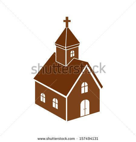 Christian church icon monochromatic isolated vector illustration | Church icon, Church logo, Church