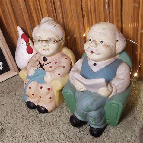 Granny And Grandpa Display Furniture And Home Living Home Decor Other Home Decor On Carousell