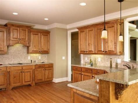 35+ Beautiful Kitchen Paint Colors Ideas with Oak Cabinet - Page 14 of 37