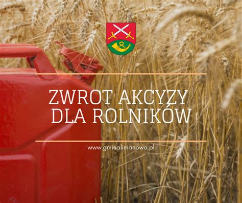 Zwrot podatku akcyzowego za paliwo do produkcji rolnej Aktualności