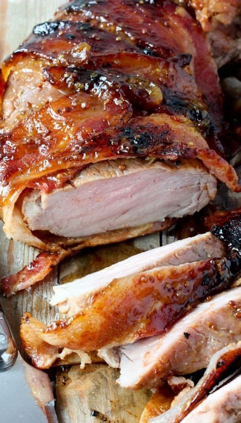 How to cook perfectly juicy pork tenderloin, every time. Bacon-Brown Sugar Pork Tenderloin | Recipe | gifts from ...