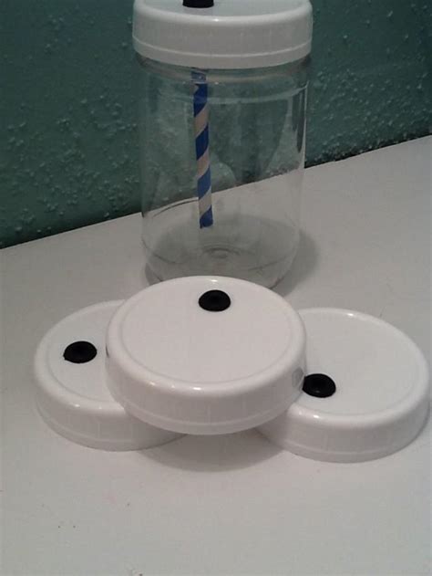 Plastic Mason Jar Lids Upgrade Lids Only Regular Or Wide Mouth Lids