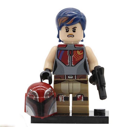 Sabine Wren Rebels Cartoon Star Wars V1 Lego Compatible Minifigure Toys