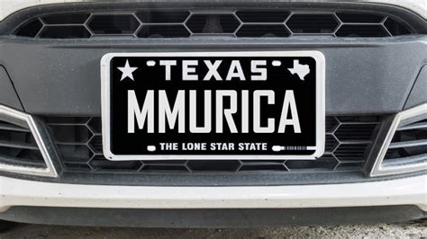 Best Personalized Plates In Texas 2018 Abc13 Houston