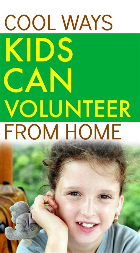 11 Unique Ways Kids Can Help Community From Home Artofit
