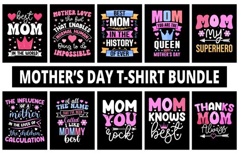 Mother T Shirt Design Bundle Graphic By Amazinart · Creative Fabrica