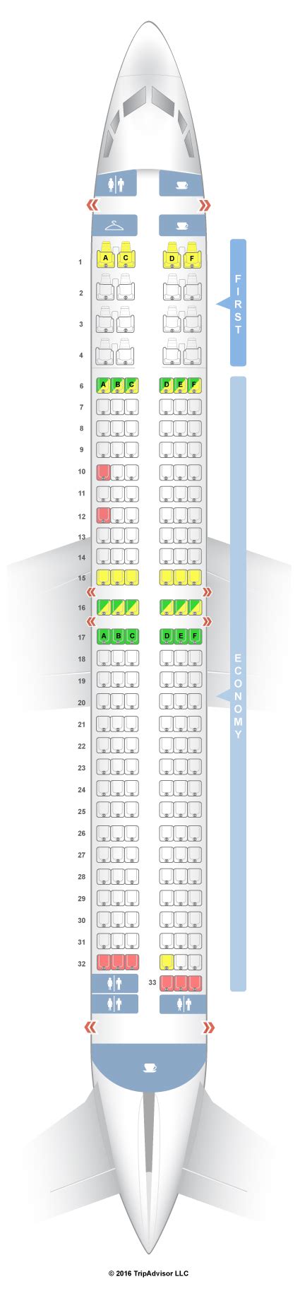 Seating Chart For Alaska Airlines