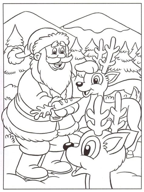 Free Christmas Coloring Pages Santa Coloring Pages Christmas Coloring