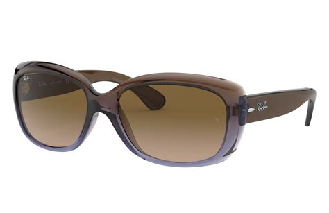 Jackie Ohh Sunglasses In Brown And Brown Rb4101 Ray Ban® Au