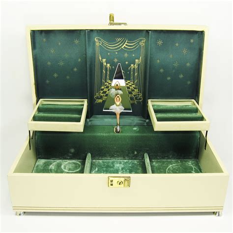 The simple design means that there is conveniently choose one of the many. Vintage Cream and Antique Gold Ballerina Musical Jewelry Box