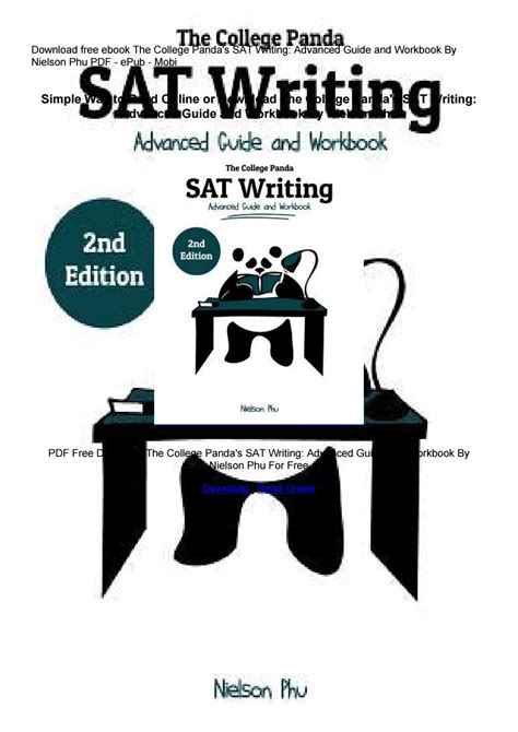 Nielson phu is a teacher, author, and sat perfect scorer. Download The College Panda's SAT Writing: Advanced Guide ...