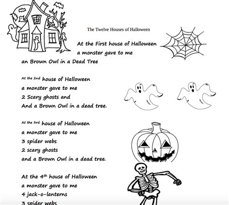 Free Printable Halloween Worksheets For Third Grade
