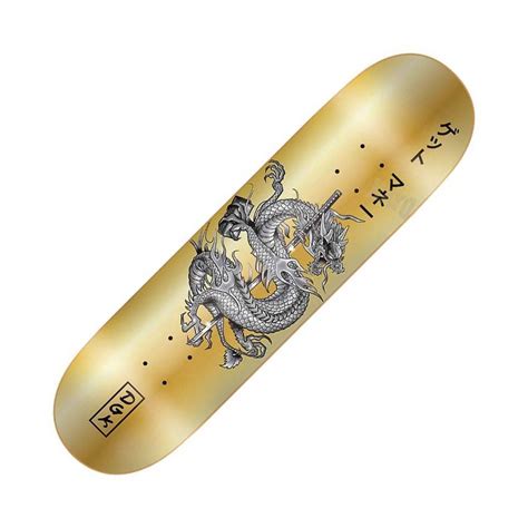 Dgk Get Money Gold Skateboard Deck 806 Skateboards From Native