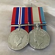 World War II - Court Mounted Medal Pair (1939-45 War and Australian ...