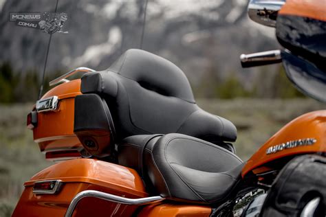 Include the separately sold backrests then you have a complete combo. Harley-Davidson Touring 2015 Images | MCNews.com.au