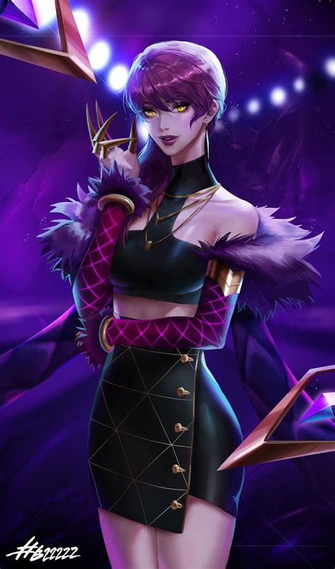 Evelynn Kda Cosplay League Of Legends Cosplay Cosplay Etsy