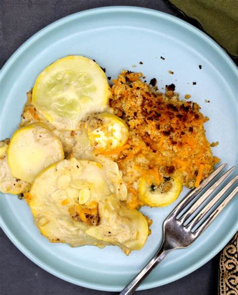 Vegan Squash Casserole Holy Cow Vegan