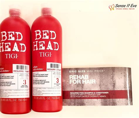 TIGI Bed Head Urban Antidotes Level 3 Resurrection Shampoo Conditioner
