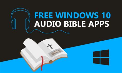 And i have no idea why…but i just can't do it. 2 Free Windows 10 Audio Bible Apps