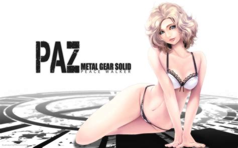Metal Gear Solid Metal Gear Solid Peace Walker Paz Ortega Andrade