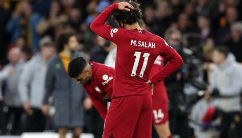 English Premier League Sorry Liverpool Embarrassed By Relegation Threatened Wolverhampton