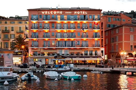 The Welcome Hotel And Jean Cocteau In Villefranche Sur Mer France