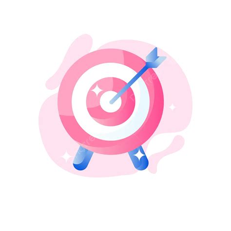 Target Board Vector Flat Icon Dart Target Board Png And Vector With