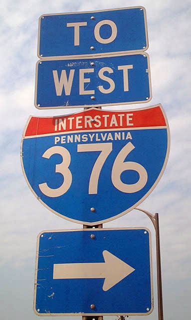 Pennsylvania Interstate 376 Aaroads Shield Gallery