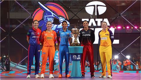 wpl 2023 watch captains unveil trophy during opening ceremony kiara ap dhillon dazzle crowd