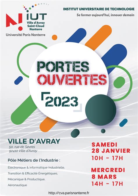 JournÉes Portes Ouvertes Iut 2023 Iut De Ville Davray