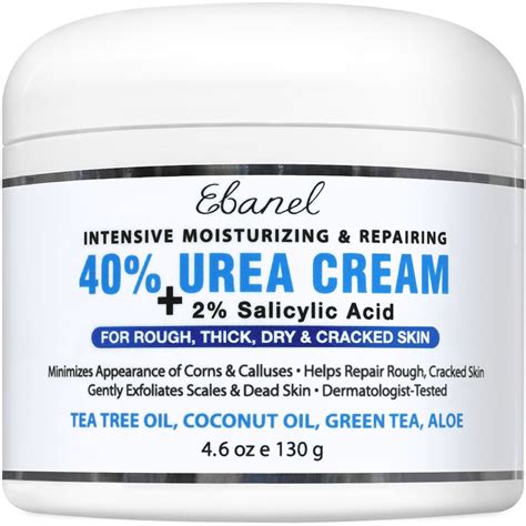 Ebanel 40 Urea Cream Plus 2 Salicylic Acid 4 6oz Callus Remover Foot