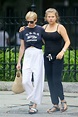 michelle williams seen out with her daughter in brooklyn, new york city ...