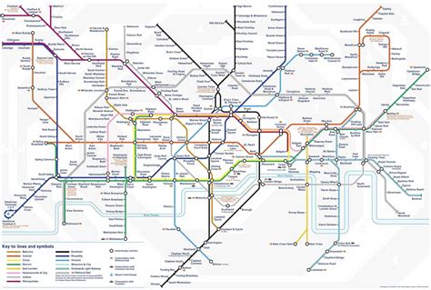 Tube Map London England • Mappery