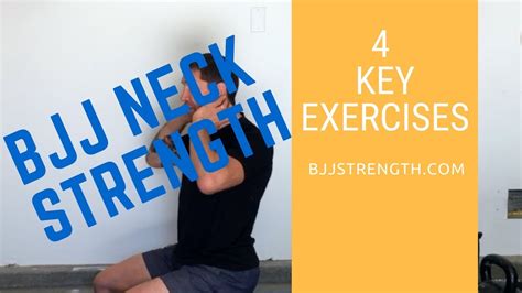 Bjj Neck Strengthening Key Exercises Youtube