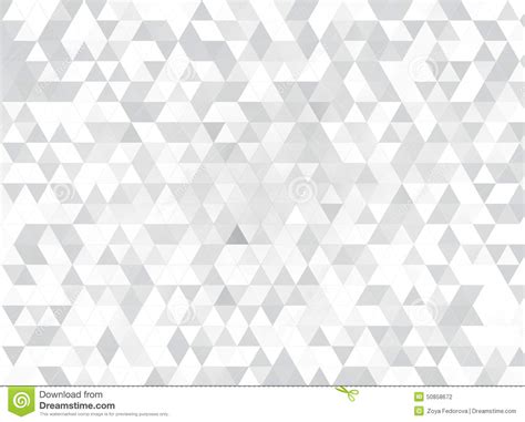 White Triangles Stock Illustration Illustration Of Style 50858672