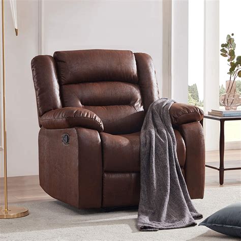 Massage Recliner Chair Heated With 8 Vibration Points Ergonomic Lounge Pu Leather With Remote