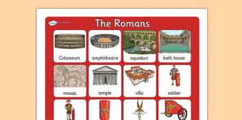 The Romans Vocabulary Poster Mat