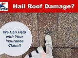 Images of Hail Storm Roof Damage Insurance Claim