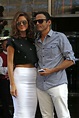 MARIA MENOUNOS and Kevin Undergaro at the Mandarin Hotel in New York ...