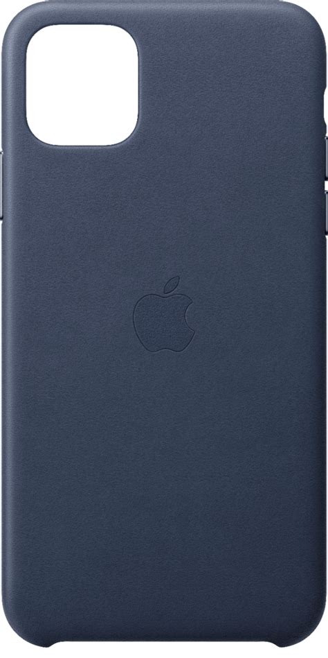 Customer Reviews Apple Iphone 11 Pro Max Leather Case Midnight Blue