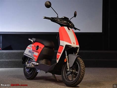 Uk Ducatis Latest Is A Co Branded Electric Scooter Super Soco Cux