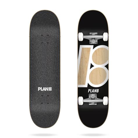 Plan B Team Stain 825 Complete Completes Plan B Skateboards
