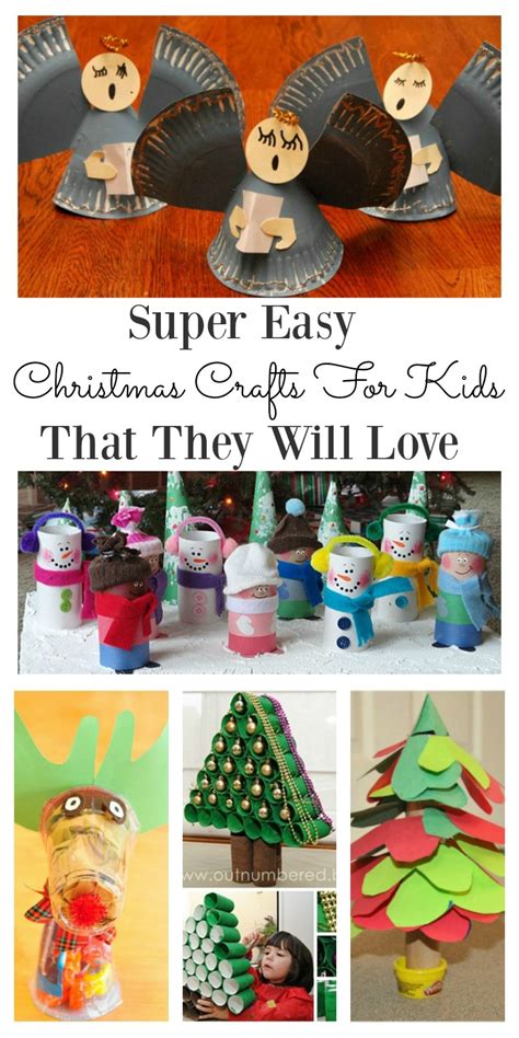 5 Super Easy Christmas Crafts For Kids That They Will Love