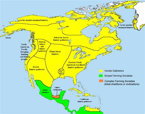 Map Of North American Indigenous Tribes North American Indian Tribes