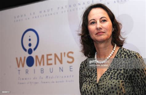 french politician segolene royal poses during a conference women s news photo getty images