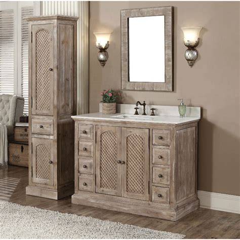 The range and quality of the woodworking information varies. InFurniture WK Series 49" Single Bathroom Vanity Set with ...